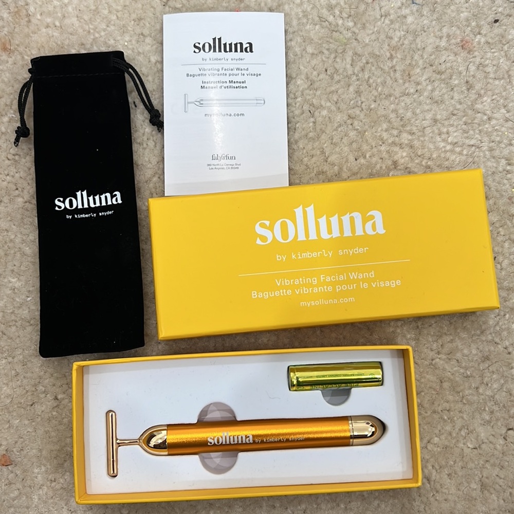Solluna by Kimberly Snyder Vibrating Facial Wand